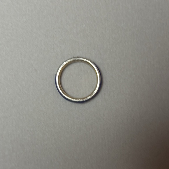 18K Italian Gold Vermeil 0.12 ct. tw.
Diamond Enamel Ring - Picture 7 of 8